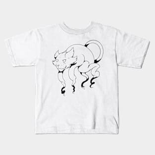 ghost cat Kids T-Shirt